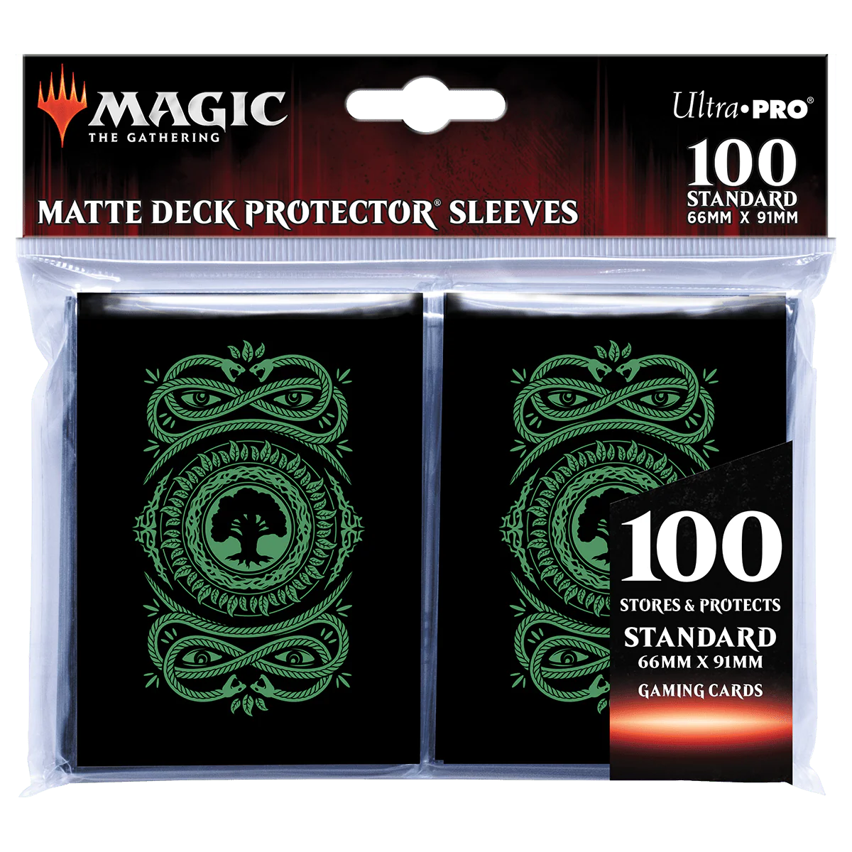 Mana 7 Forest DECK PROTECTOR® Sleeves (100ct) for Magic: The Gathering - Image 2