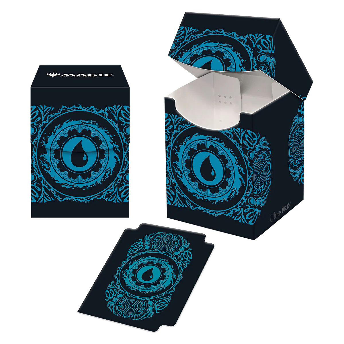 Mana 7 Island 100+ Deck Box for Magic: The Gathering