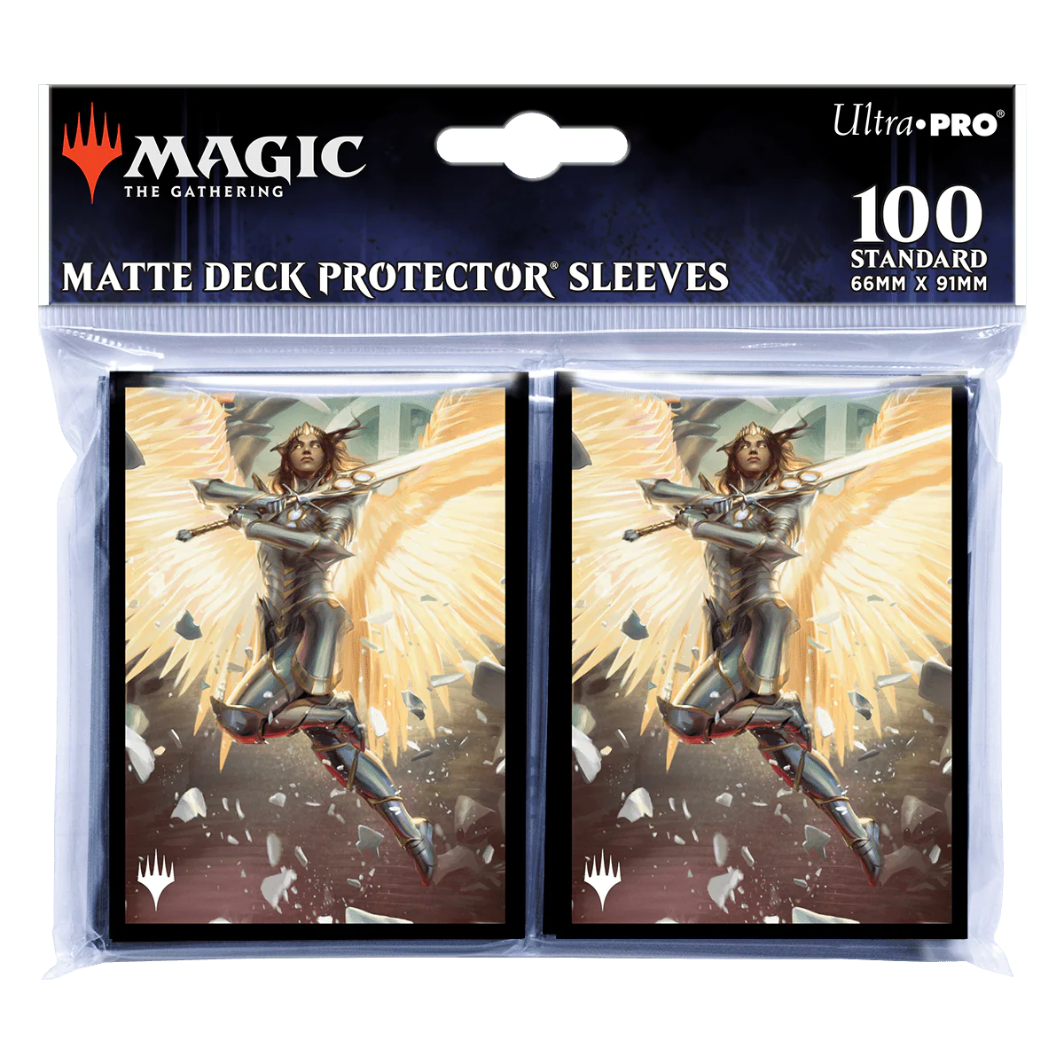 March of the Machine Archangel Elspeth Standard DECK PROTECTOR® Sleeves (100ct) for Magic: The Gathering - Image 2