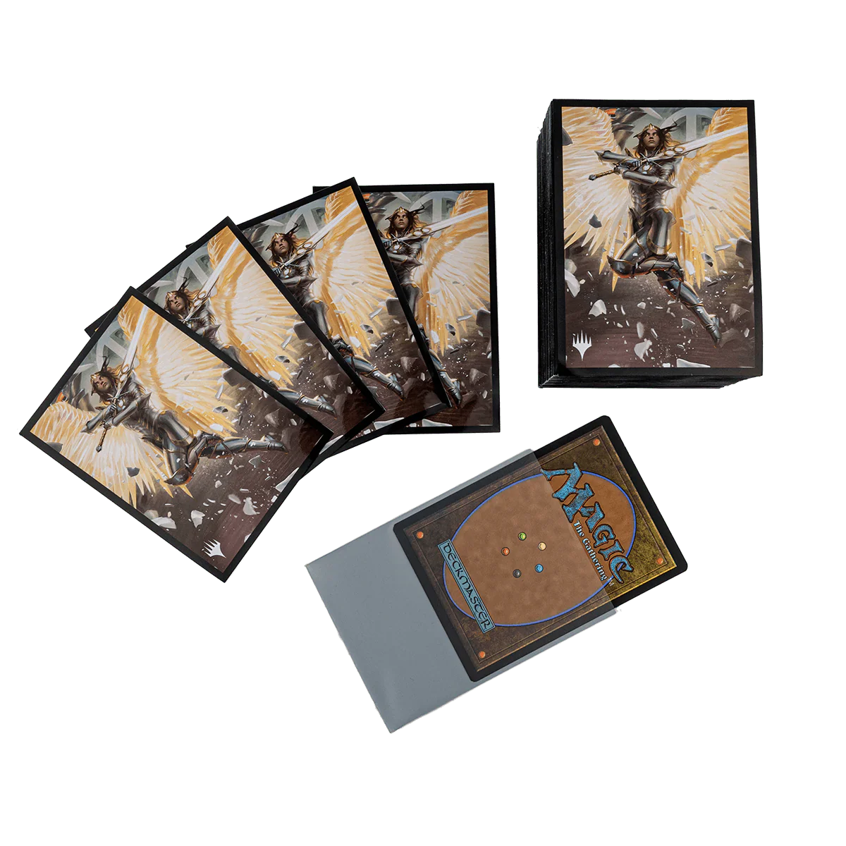 March of the Machine Archangel Elspeth Standard DECK PROTECTOR® Sleeves (100ct) for Magic: The Gathering - Image 3