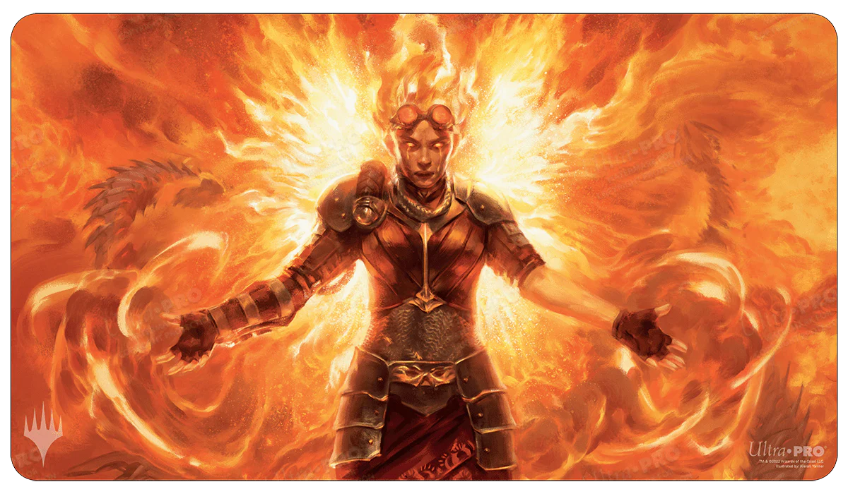 March of the Machine Chandra, Hope's Beacon Standard Gaming Playmat for Magic: The Gathering