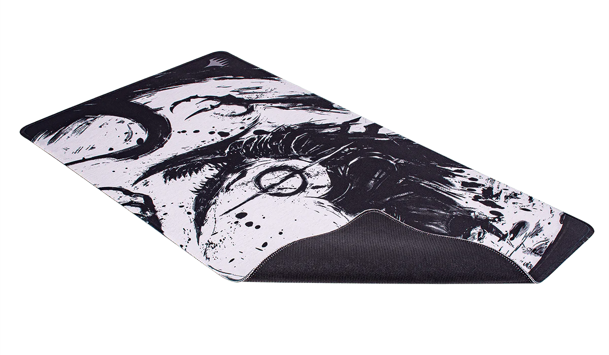 March of the Machine Jin-Gitaxias Black Stitched Standard Gaming Playmat for Magic: The Gathering - Image 2