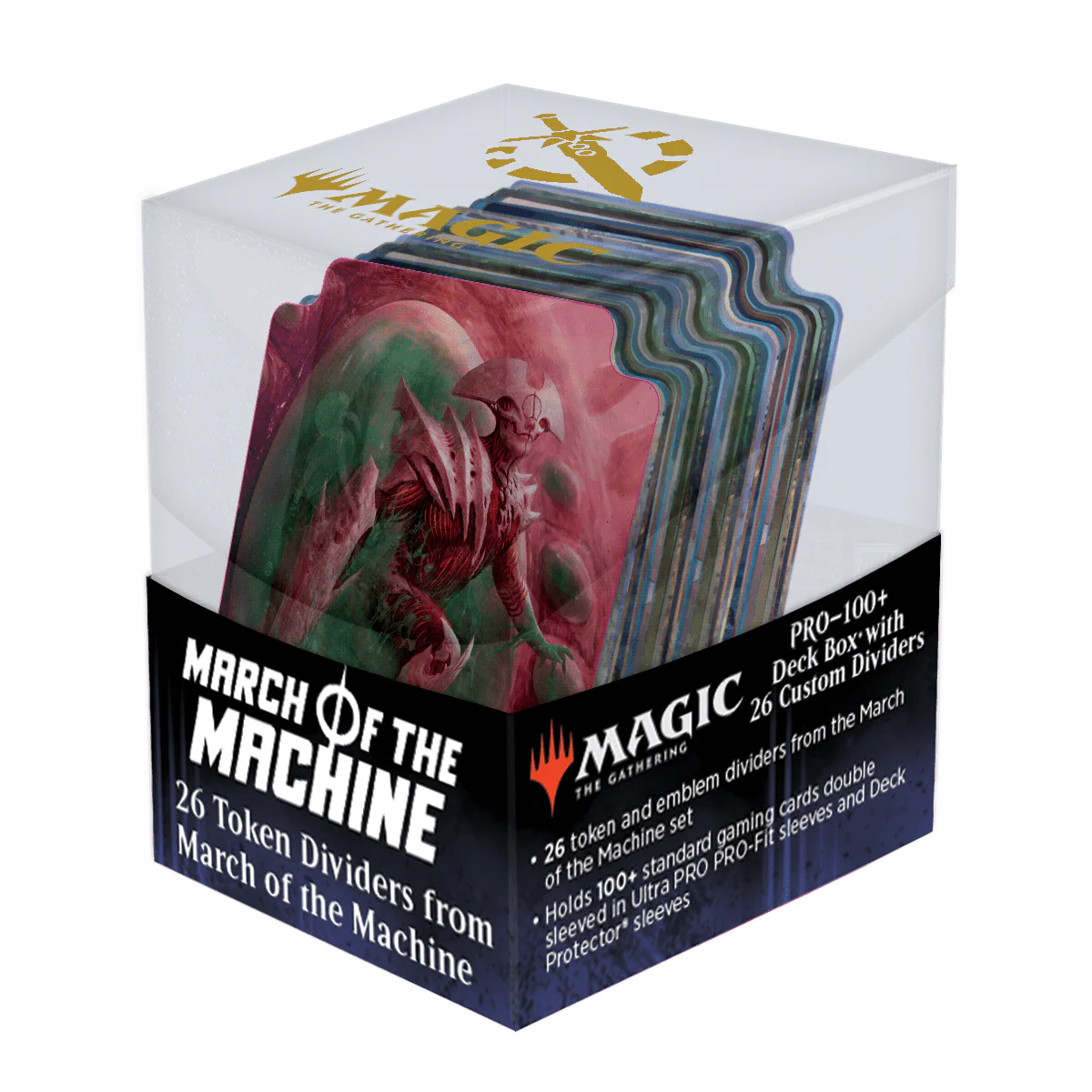 March of the Machine Token Dividers with Deck Box for Magic: The Gathering