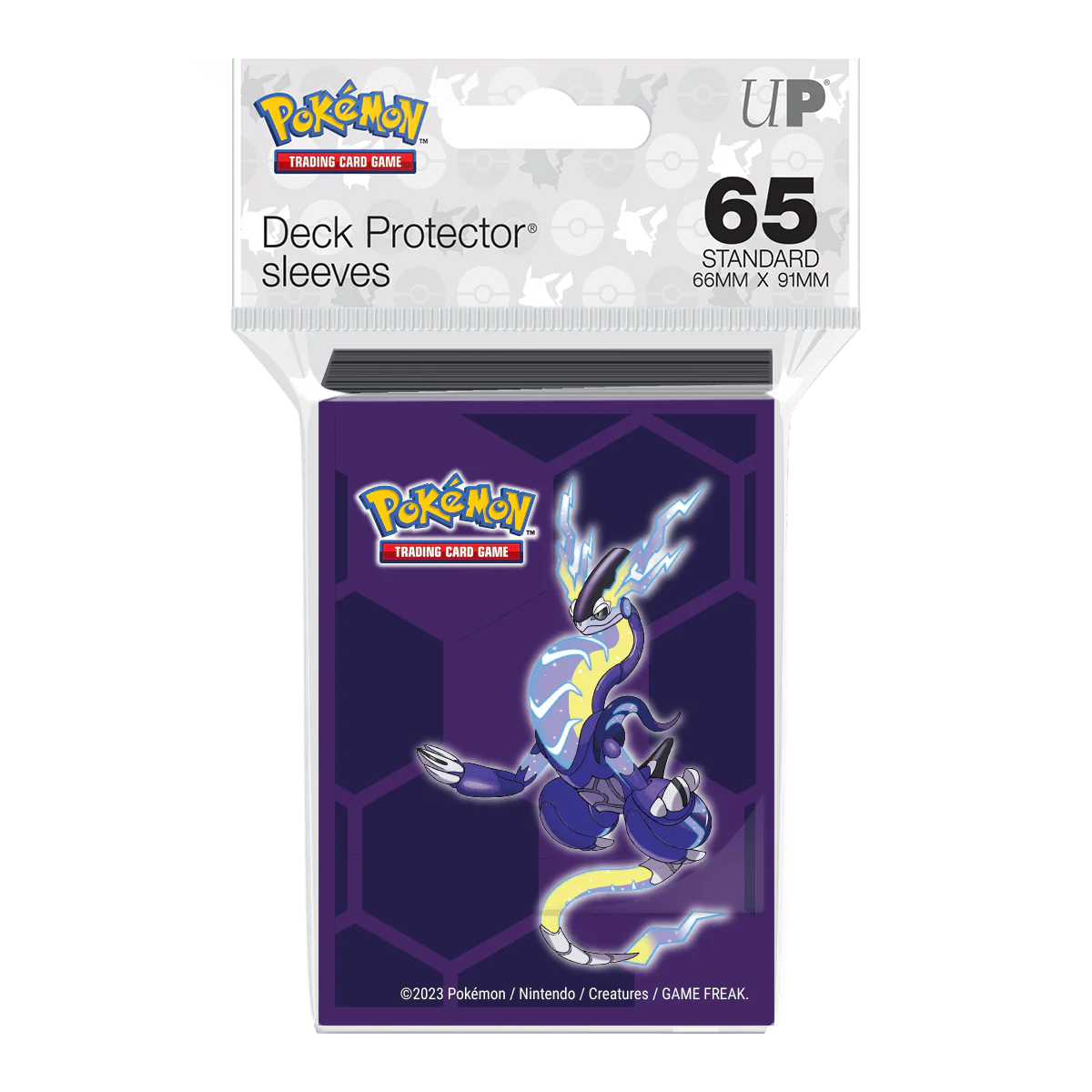 Miraidon Standard DECK PROTECTOR® Sleeves (65ct) for Pokémon - Image 2