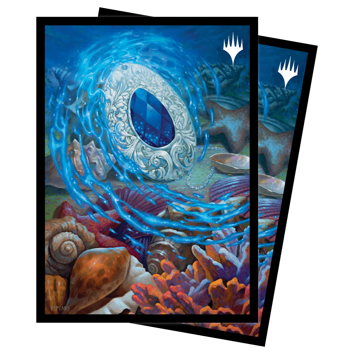 Modern Horizons 3 Sapphire Medallion DECK PROTECTOR® Sleeves (100ct) for Magic: The Gathering