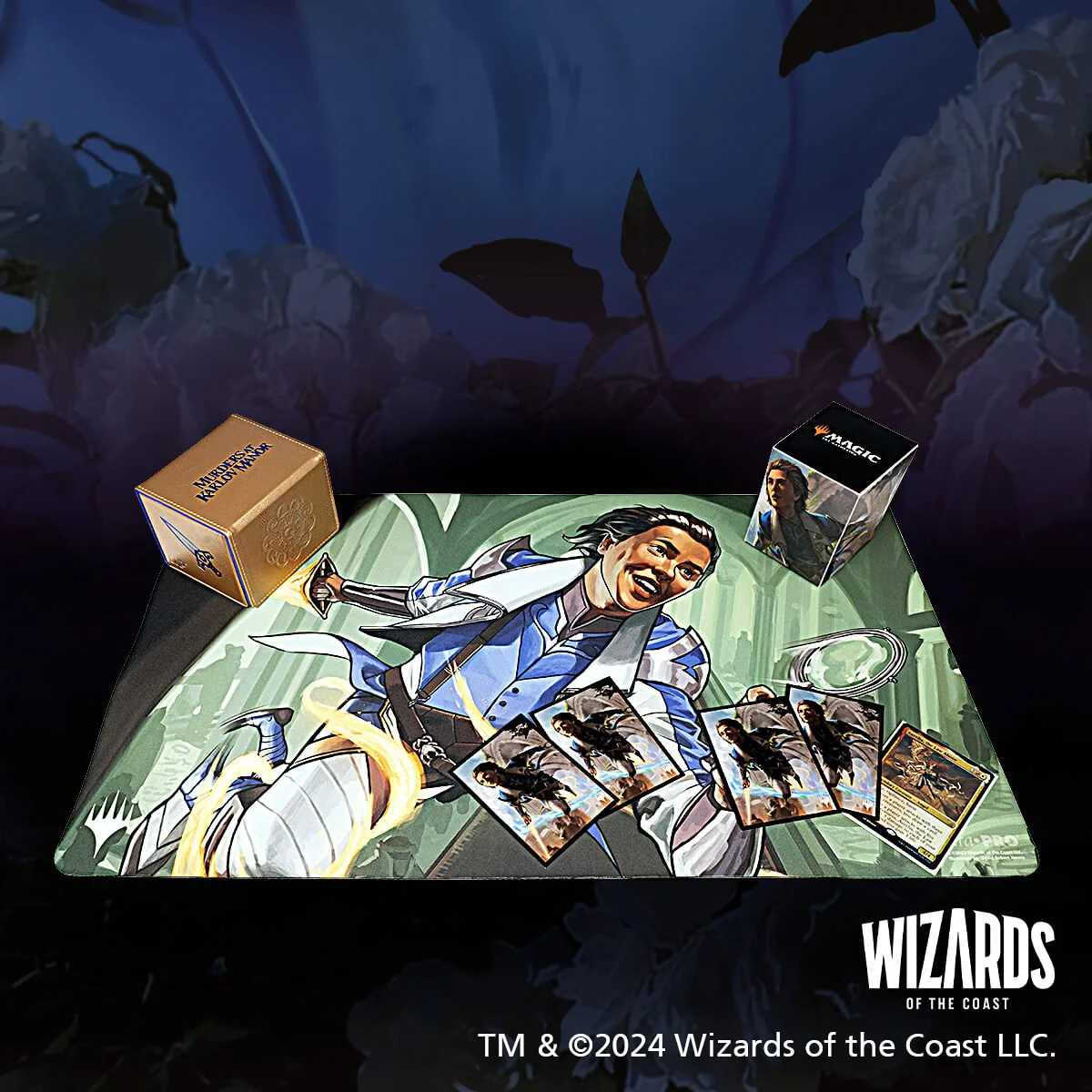Murders at Karlov Manor Kellan, Eager Rookie Standard Gaming Playmat for Magic: The Gathering - Image 4