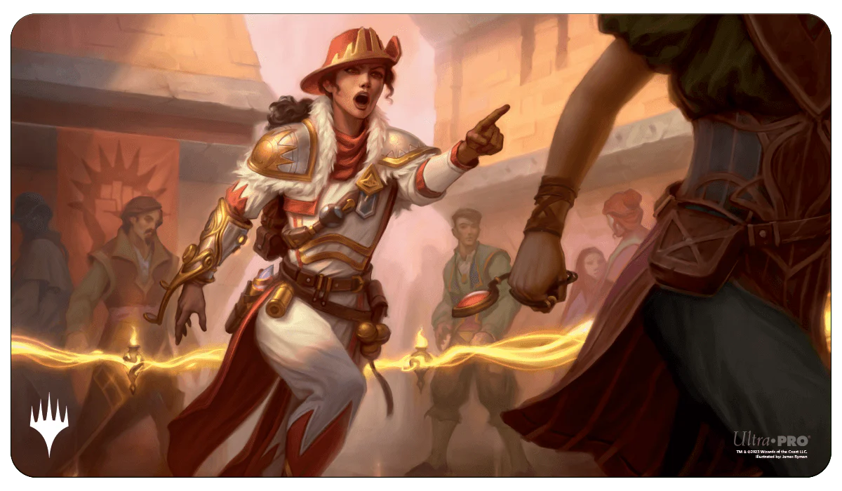 Murders at Karlov Manor Nelly Borca, Impulsive Accuser Standard Gaming Playmat for Magic: The Gathering