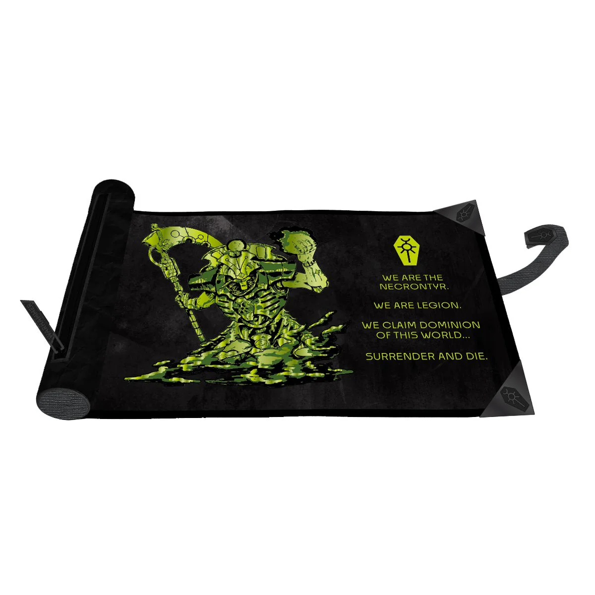 Necrons Premium Foil Dice Scroll for Warhammer 40,000