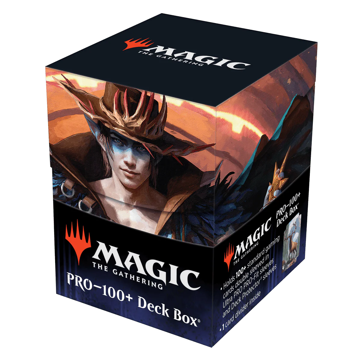 Outlaws of Thunder Junction Oko, the Ringleader Key Art 100+ Deck Box® for Magic: The Gathering