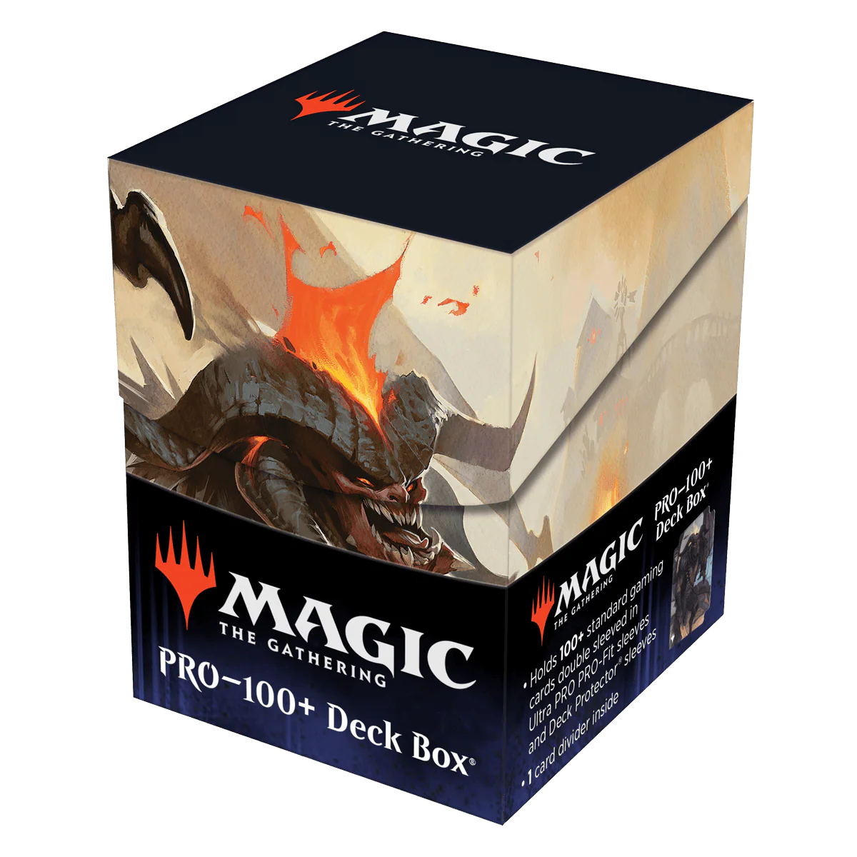 Outlaws of Thunder Junction Rakdos, the Muscle  Key Art 100+ Deck Box® for Magic: The Gathering