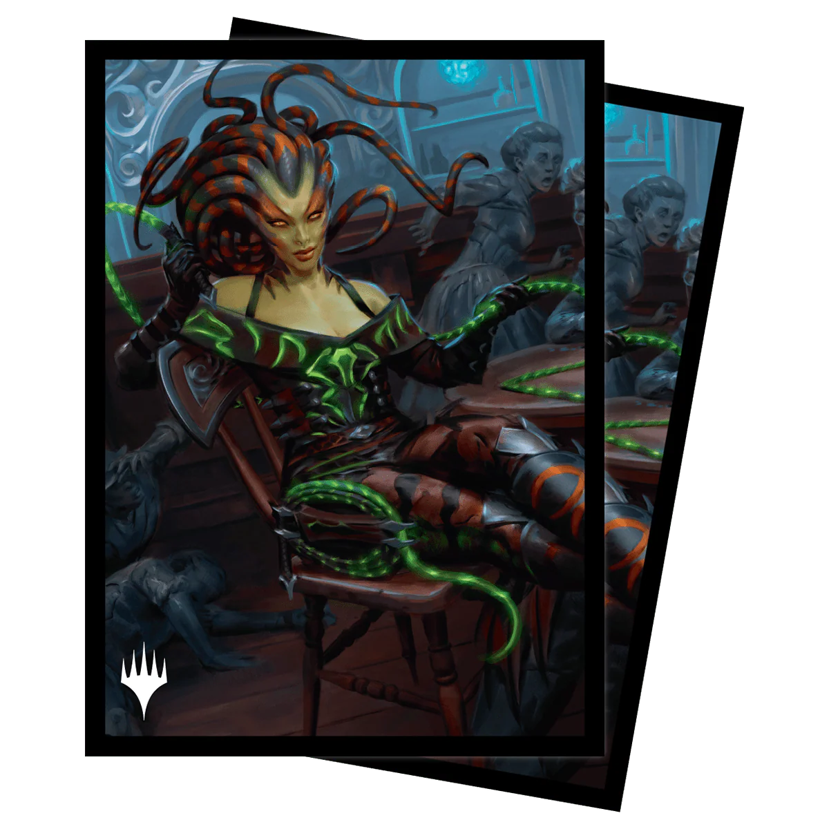 Outlaws of Thunder Junction Vraska, the Silencer Key Art DECK PROTECTOR® Sleeves (100ct) for Magic: The Gathering