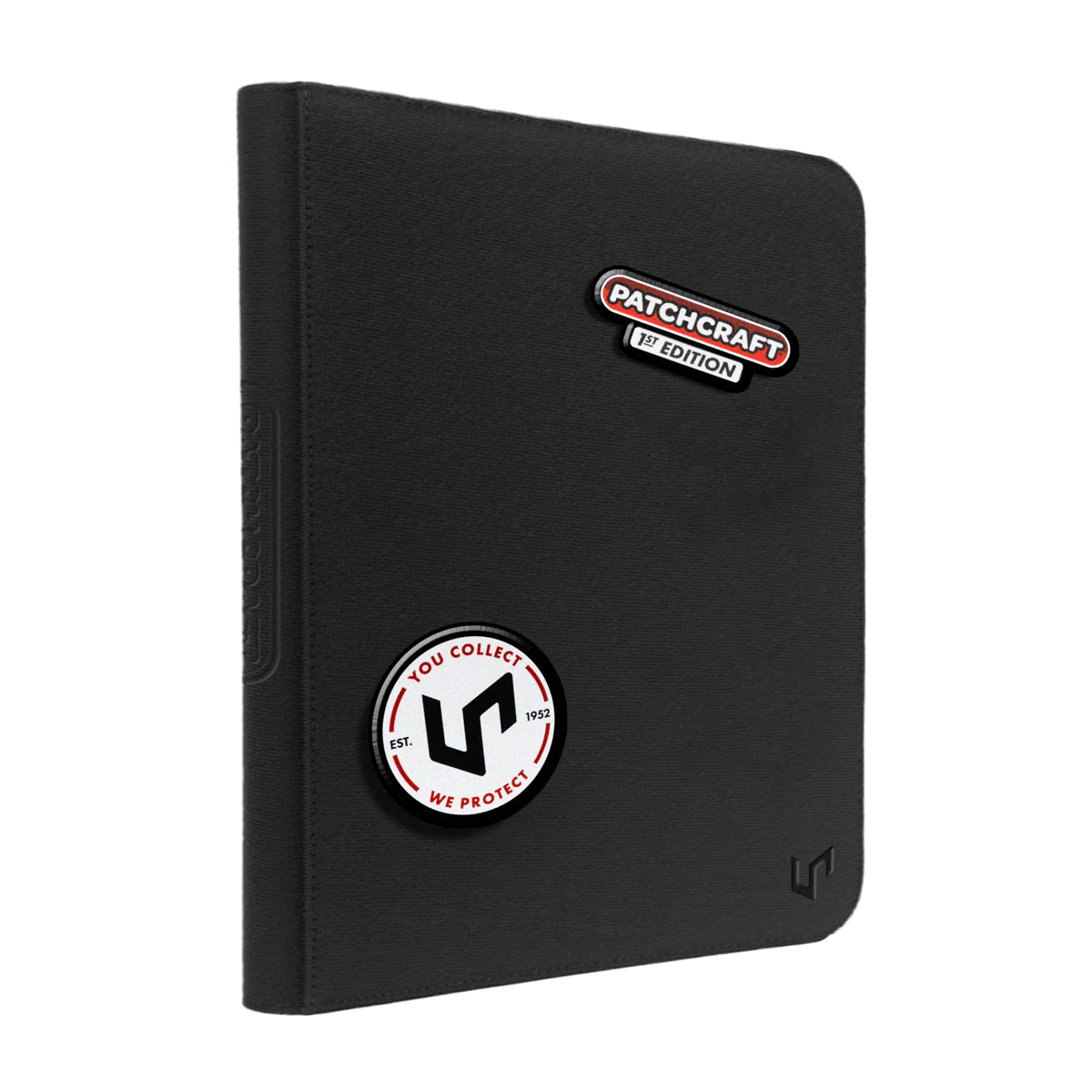 PATCHCRAFT™ Zippered 9-Pocket PRO-BINDER® Black