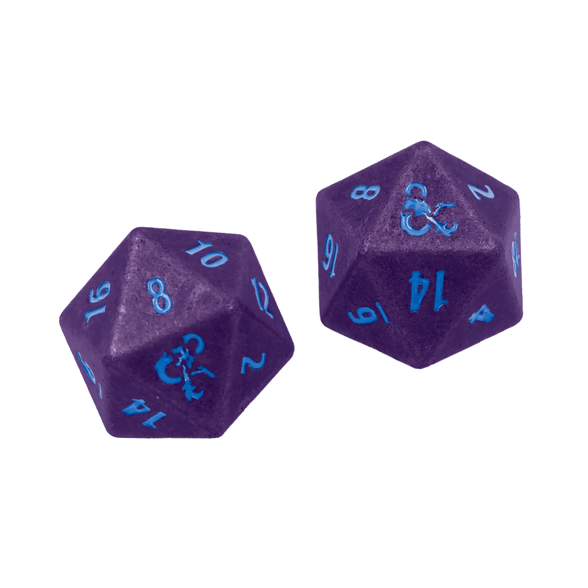 Phandelver and Below: The Shattered Obelisk Underdark HEAVY METAL® D20 Dice Set (2ct) for Dungeons & Dragons