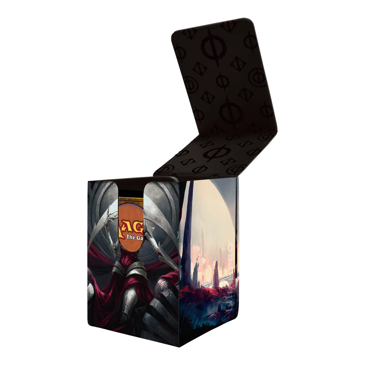 Phyrexia All Will Be One Marketing Art Elesh Norn ALCOVE® Flip Deck Box for Magic: The Gathering - Image 3