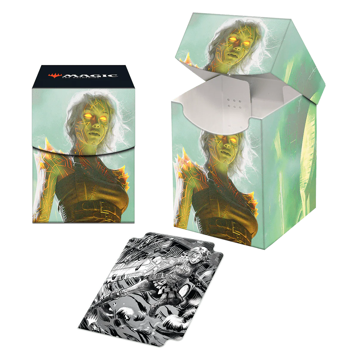 Phyrexia All Will Be One Nahiri, the Unforgiving 100+ Deck Box for Magic: The Gathering