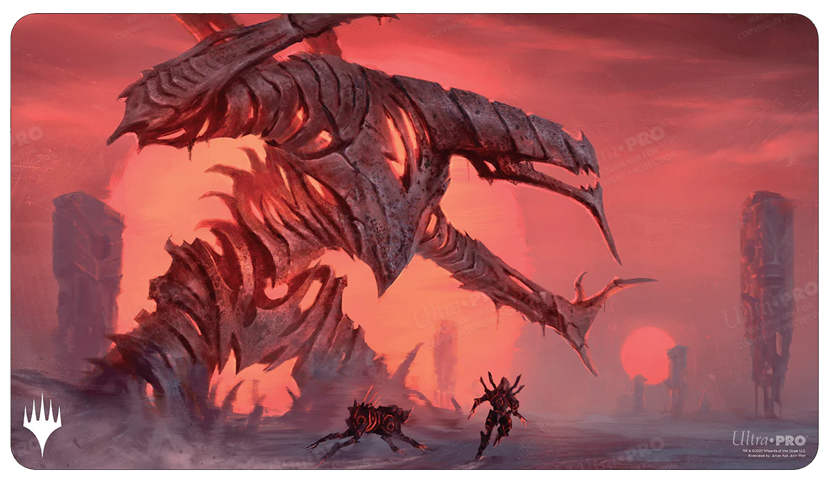 Phyrexia All Will Be One Red Sun's Twilight Standard Gaming Playmat for Magic: The Gathering