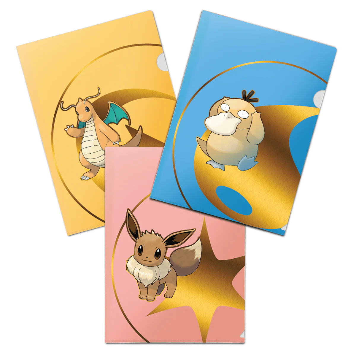 Pokémon Tournament Folios 3 Pack - Psyduck, Eevee, and Dragonite