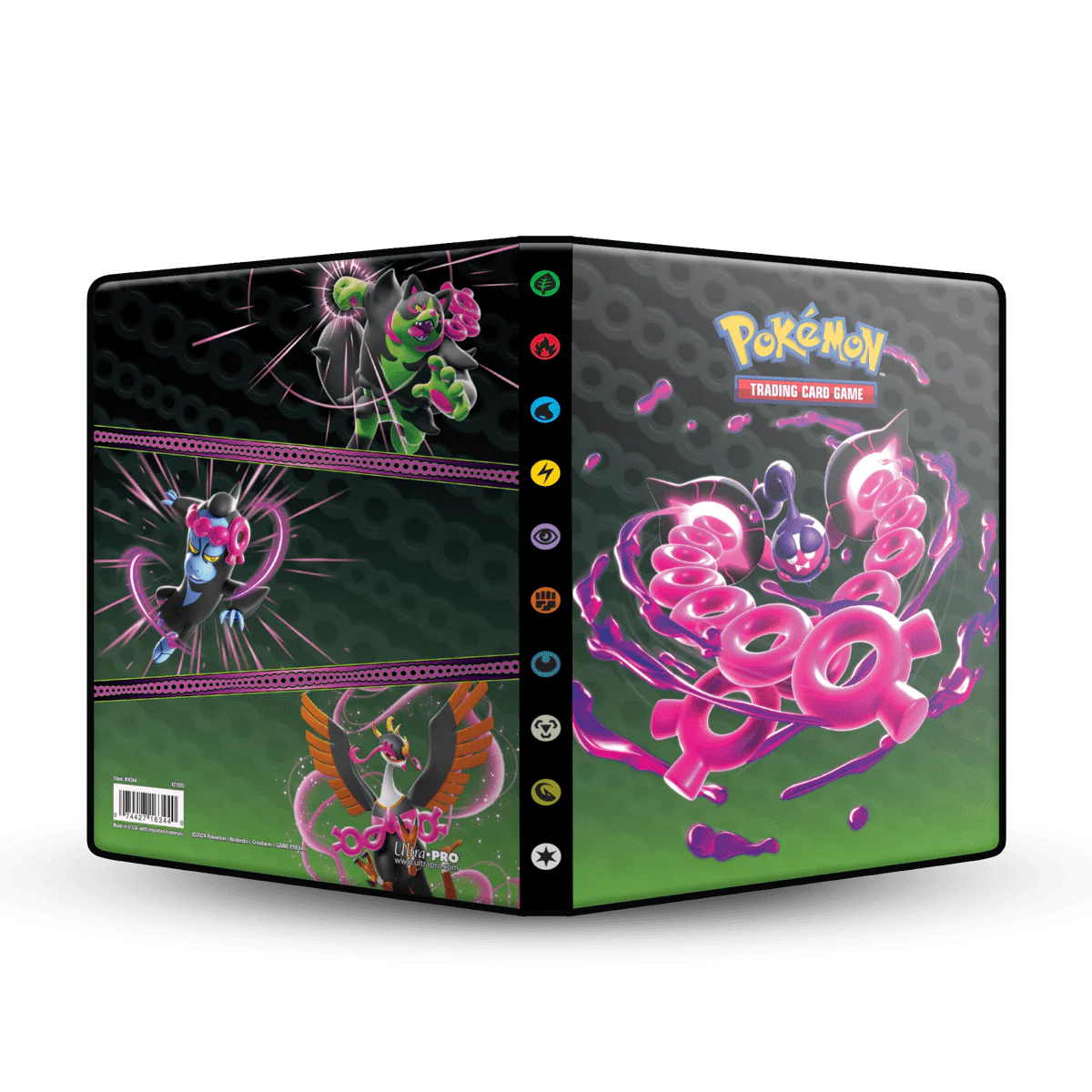 Scarlet and Violet Shrouded Fable 4-Pocket Portfolio for Pokémon