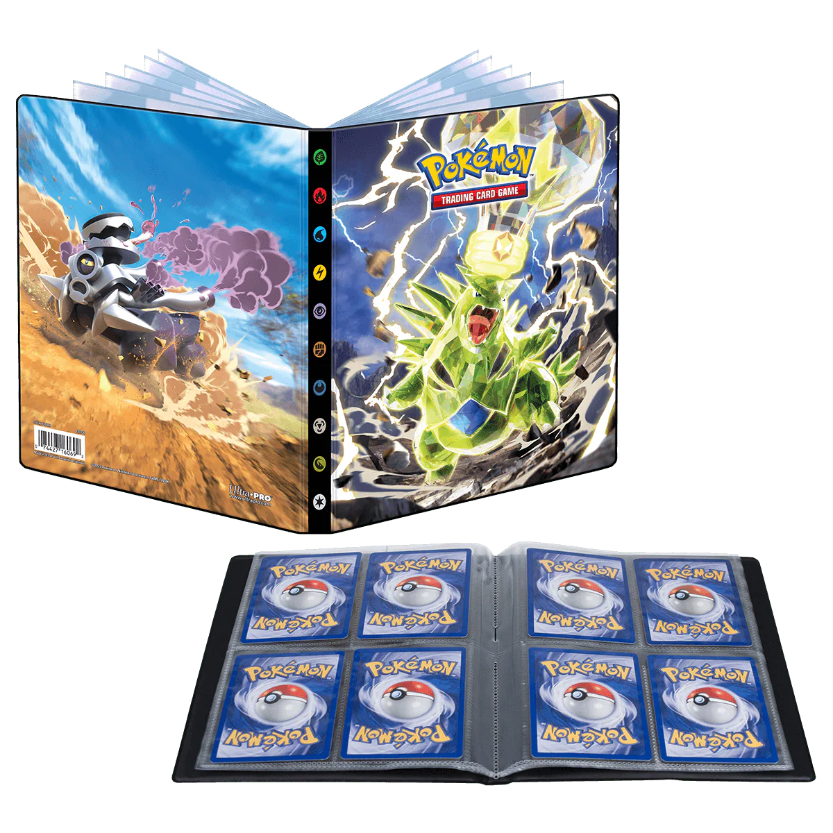 Scarlet and Violet Tyranitar and Revavroom 4-Pocket Portfolio for Pokémon - Image 2