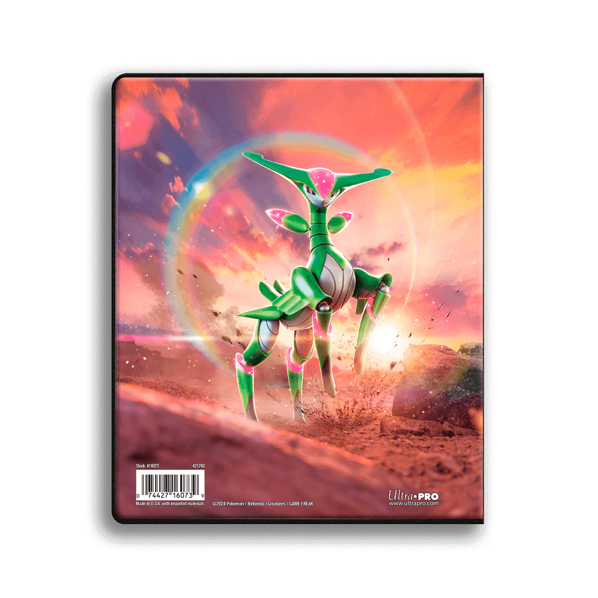 Scarlet and Violet Walking Wake and Iron Leaves 9-Pocket Portfolio for Pokémon - Image 3