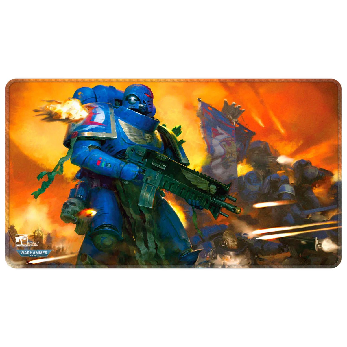 Space Marines - Adeptus Astartes - Stitched Edge Playmat for Warhammer 40,000 - Image 2