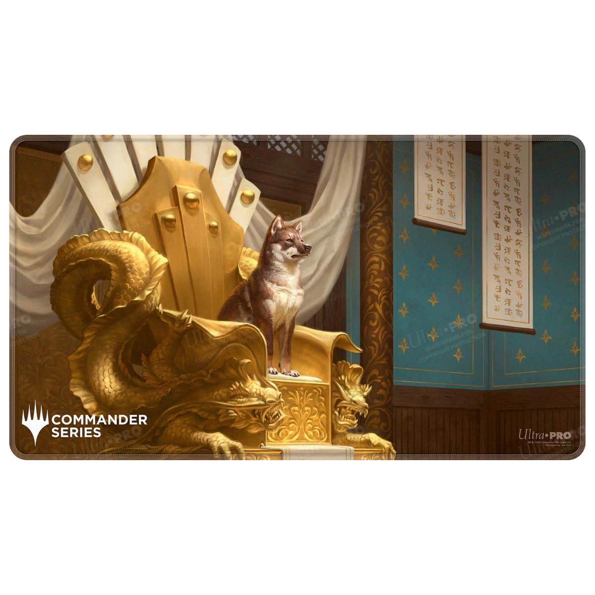 Commander Series #8 Yoshimaru, Ever Faithful Stitched Playmat for Magic: The Gathering