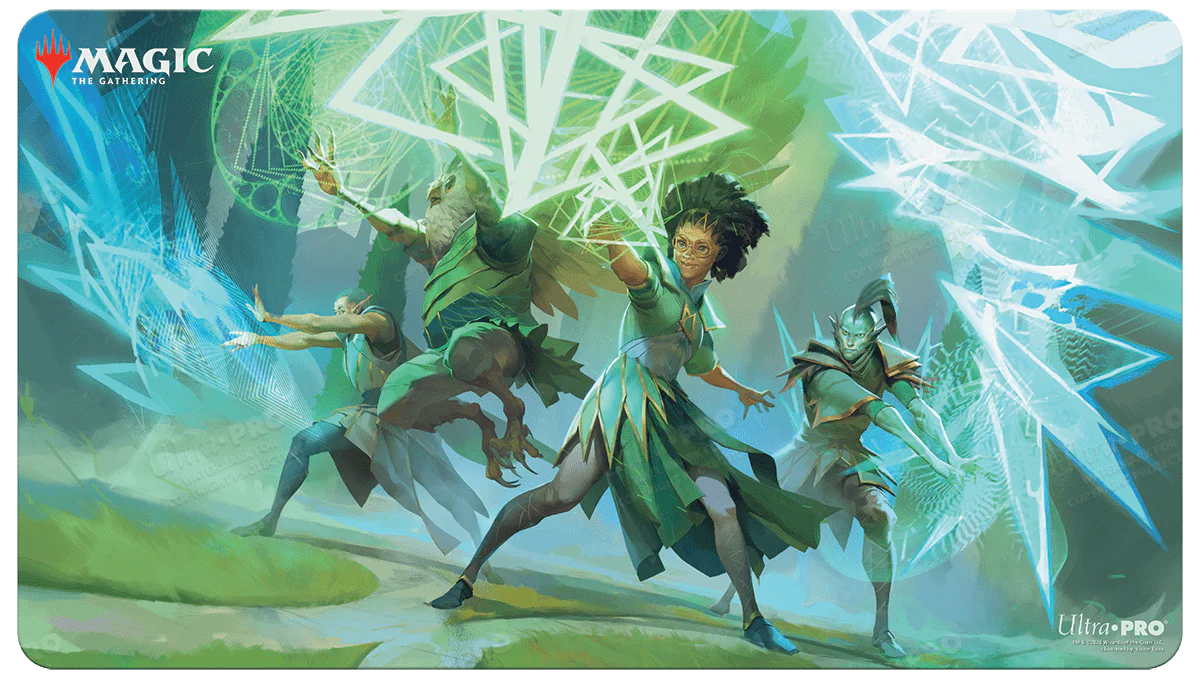 Strixhaven Quandrix Standard Gaming Playmat for Magic: The Gathering
