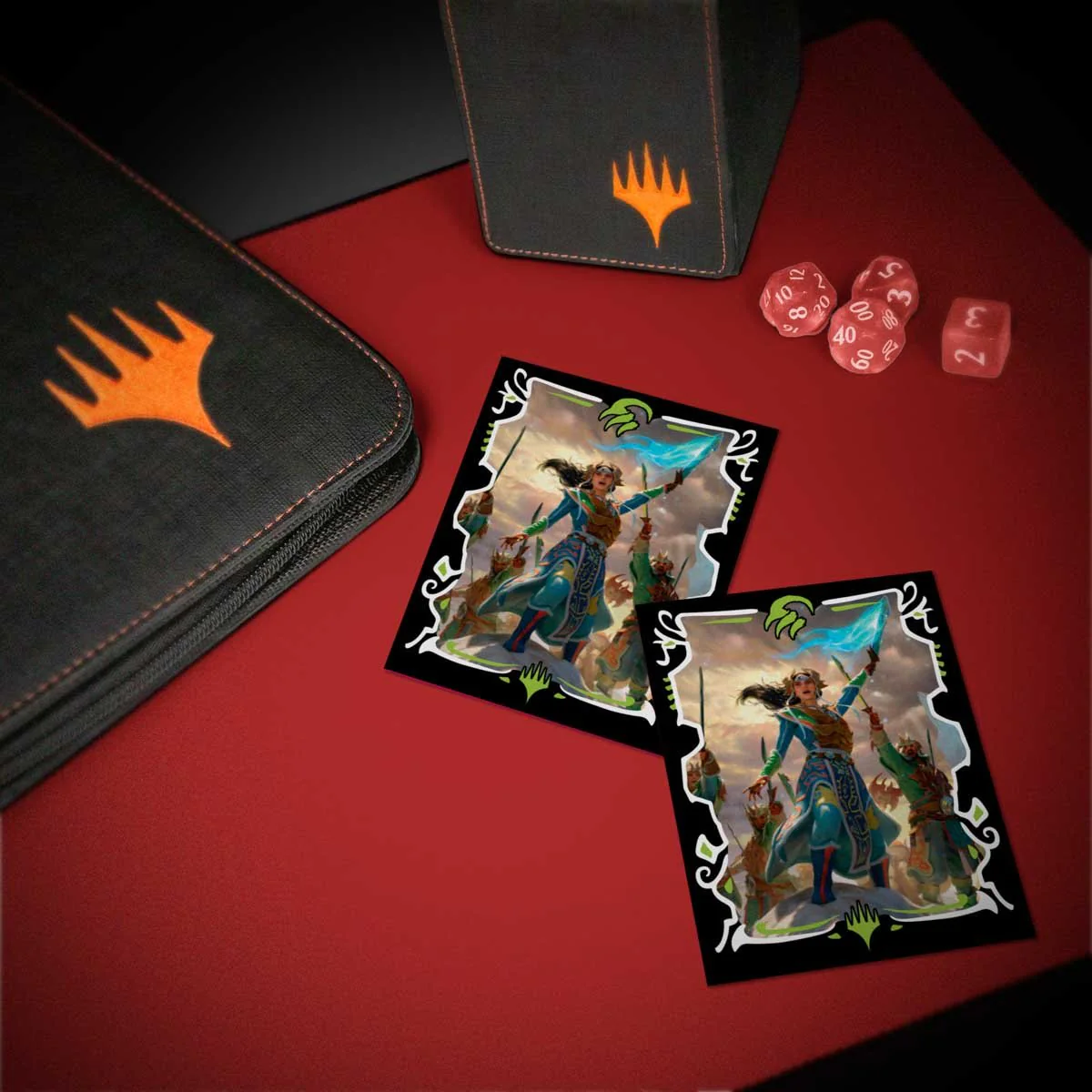 Tarkir Dragonstorm Eshki, Temur’s Roar (Temur Roar Commander Deck) 100ct DECK PROTECTOR® Sleeves for Magic: The Gathering - Image 3