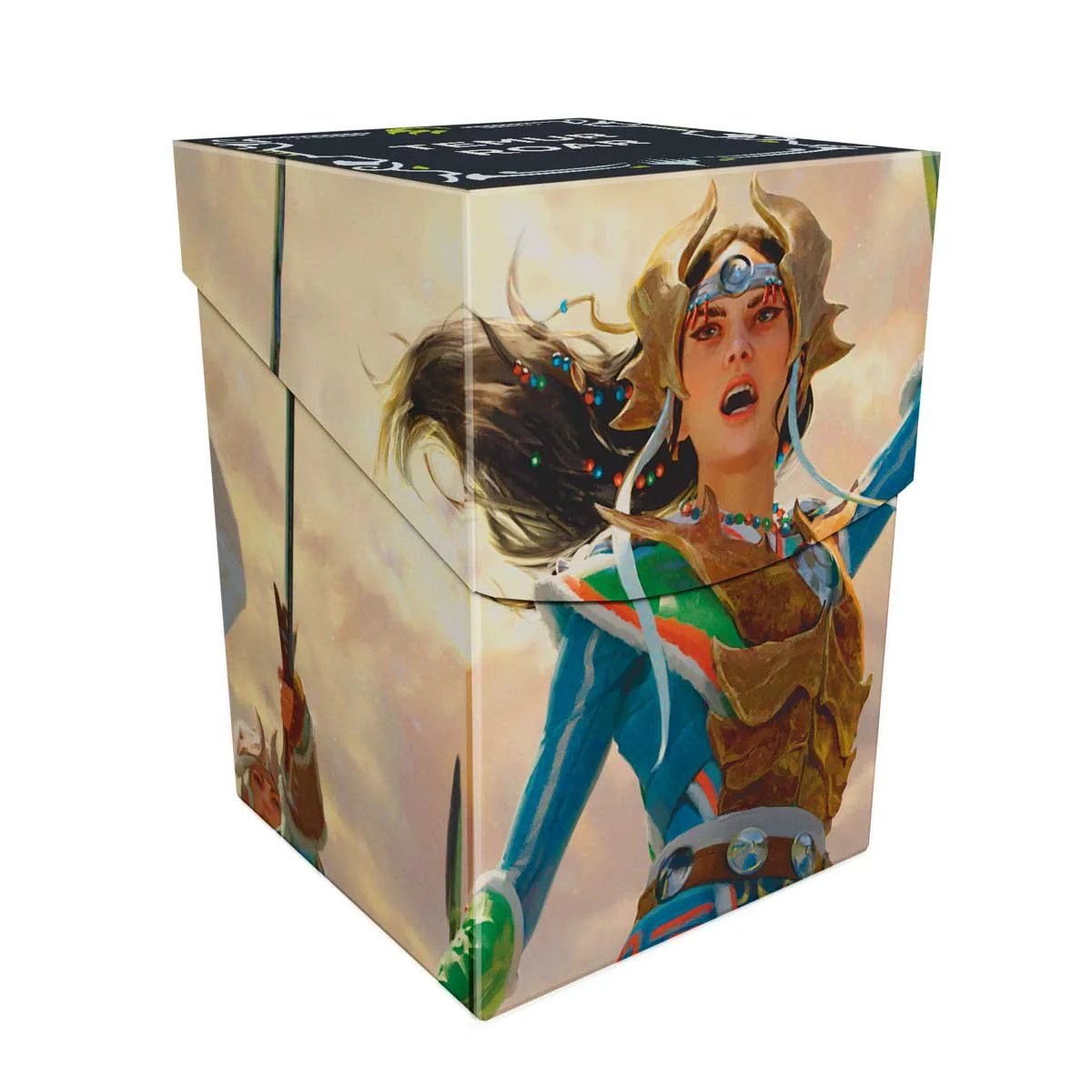 Tarkir Dragonstorm Eshki, Temur’s Roar / Ureni of the Unwritten (Temur Roar Commander Deck) 100+ Deck Box for Magic: The Gathering - Image 2