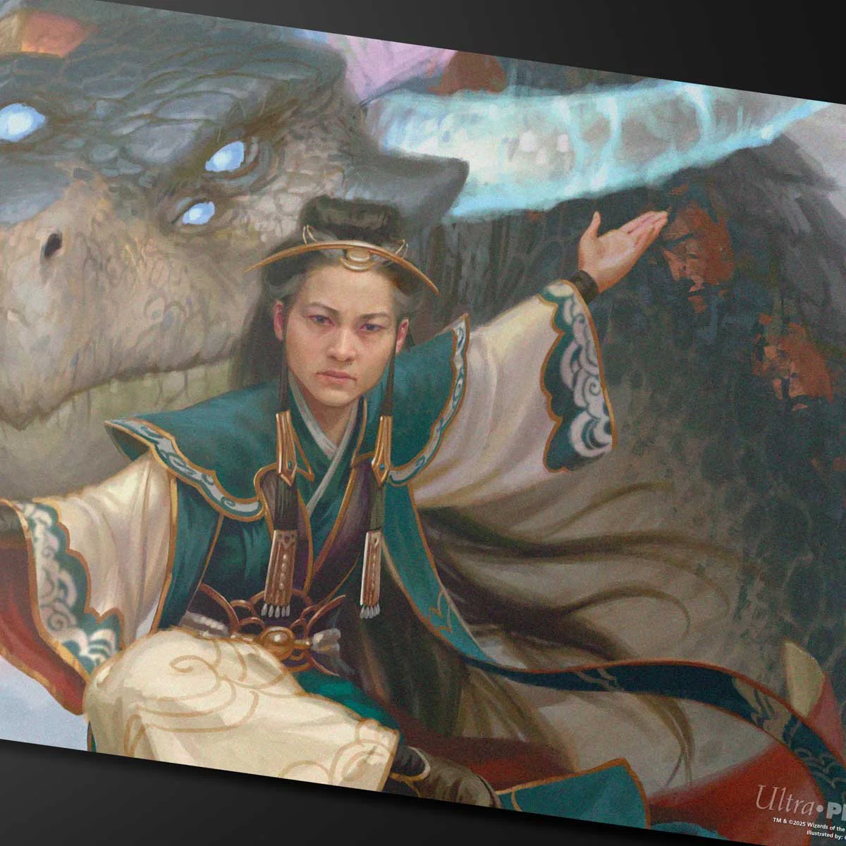 Tarkir Dragonstorm Jeskai Commander Playmat for Magic: The Gathering - Image 2