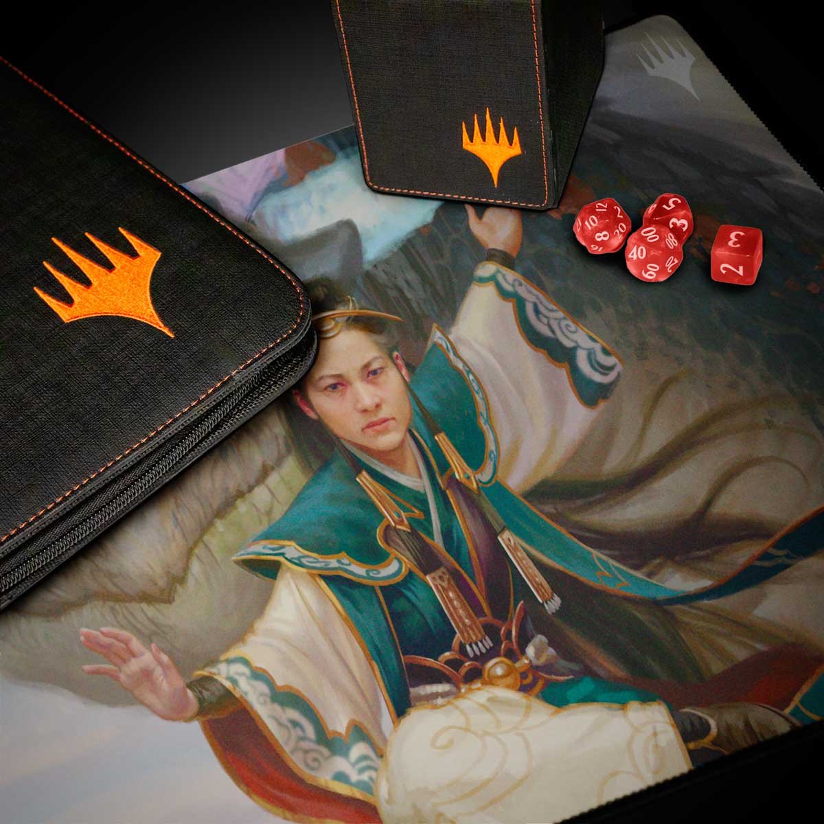 Tarkir Dragonstorm Jeskai Commander Playmat for Magic: The Gathering - Image 3