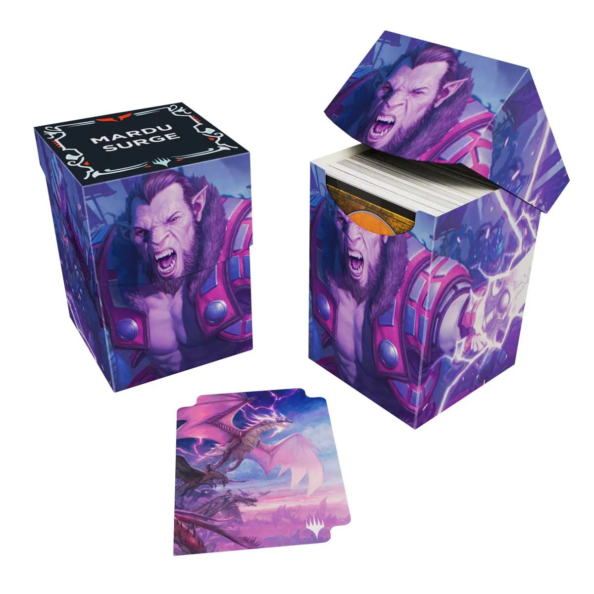 Tarkir Dragonstorm Mardu Commander 100+ Deck Box for Magic: The Gathering