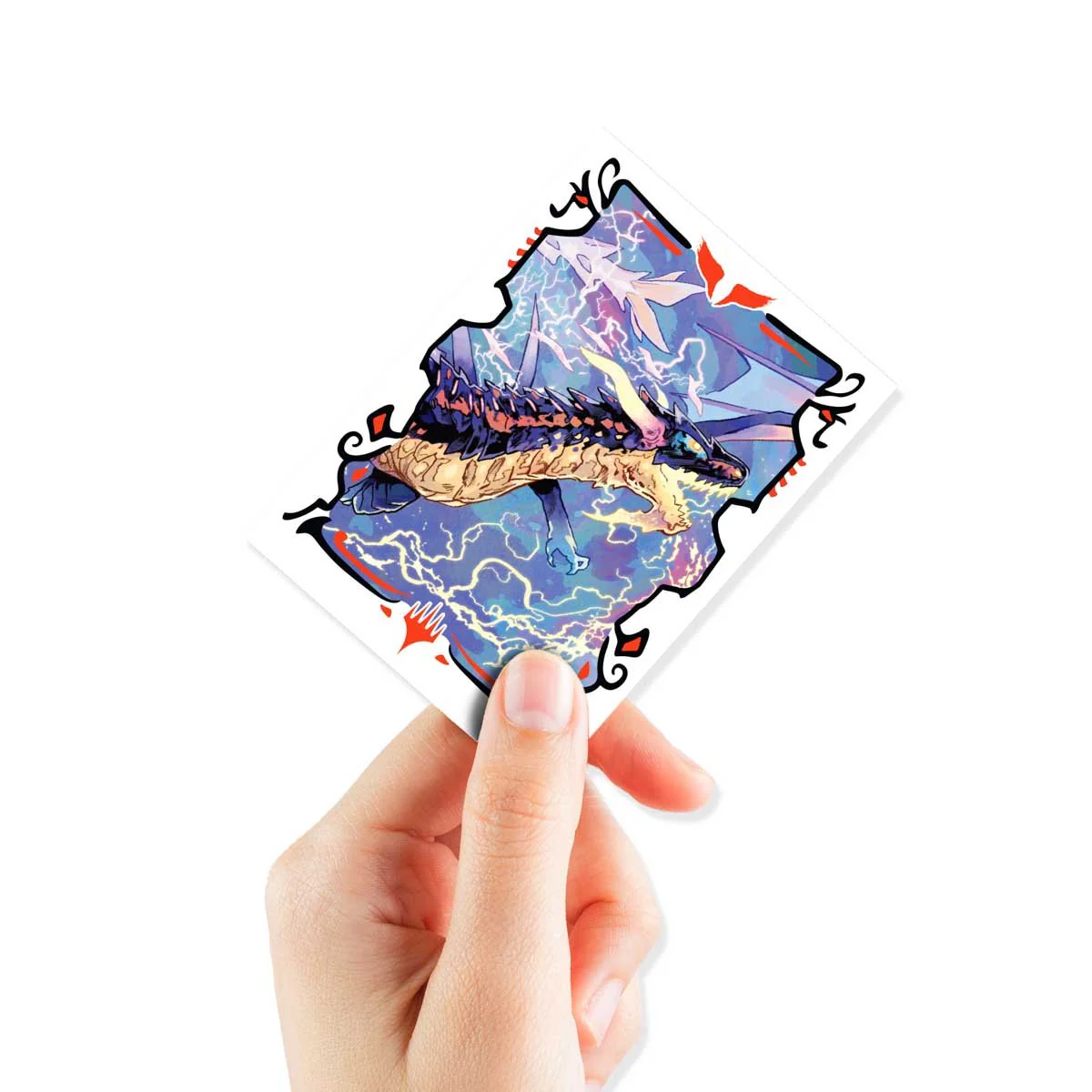 Tarkir Dragonstorm Neriv, Heart of the Storm 105ct APEX DECK PROTECTOR® Sleeves for Magic: The Gathering - Image 5