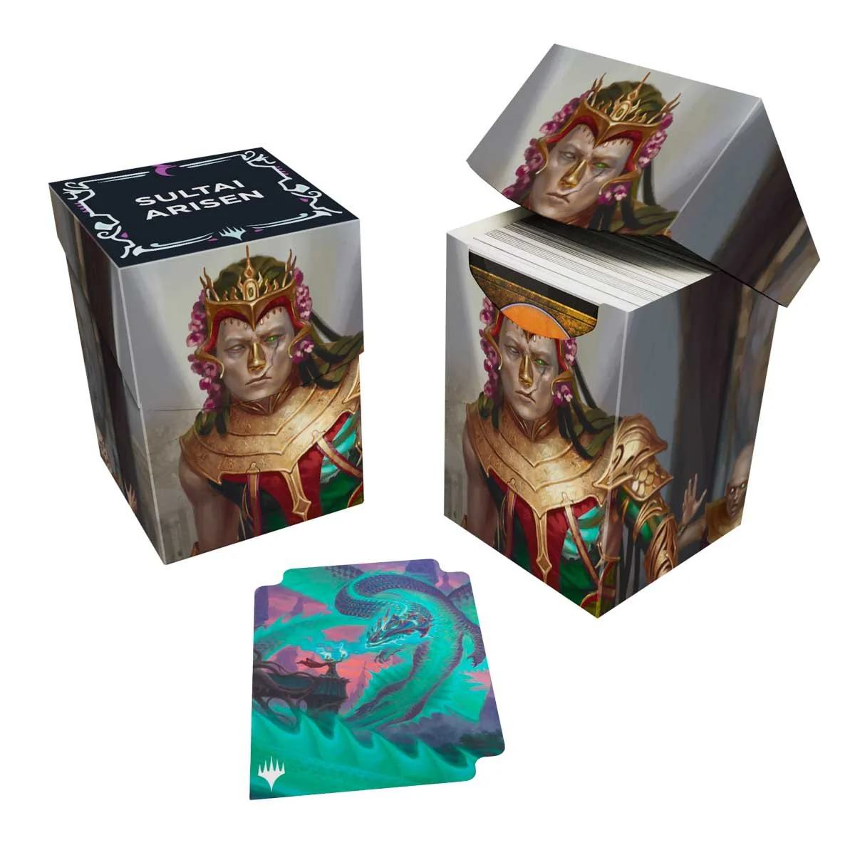 Tarkir Dragonstorm Sultai Commander 100+ Deck Box for Magic: The Gathering