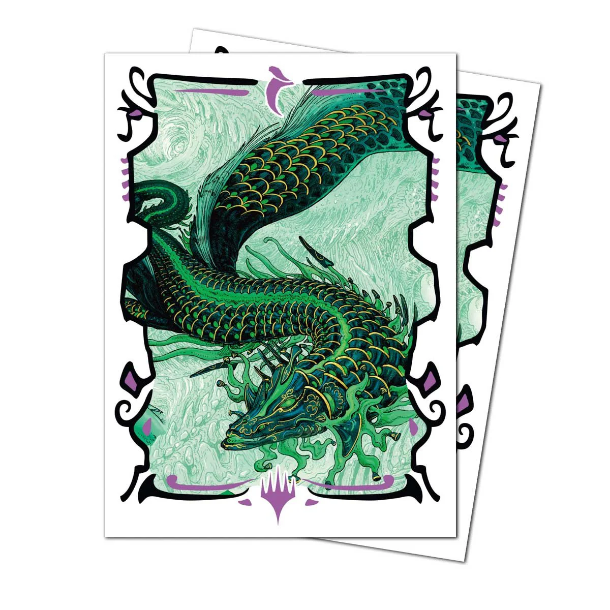 Tarkir Dragonstorm Teval, Arbiter of Virtue 105ct APEX DECK PROTECTOR® Sleeves for Magic: The Gathering