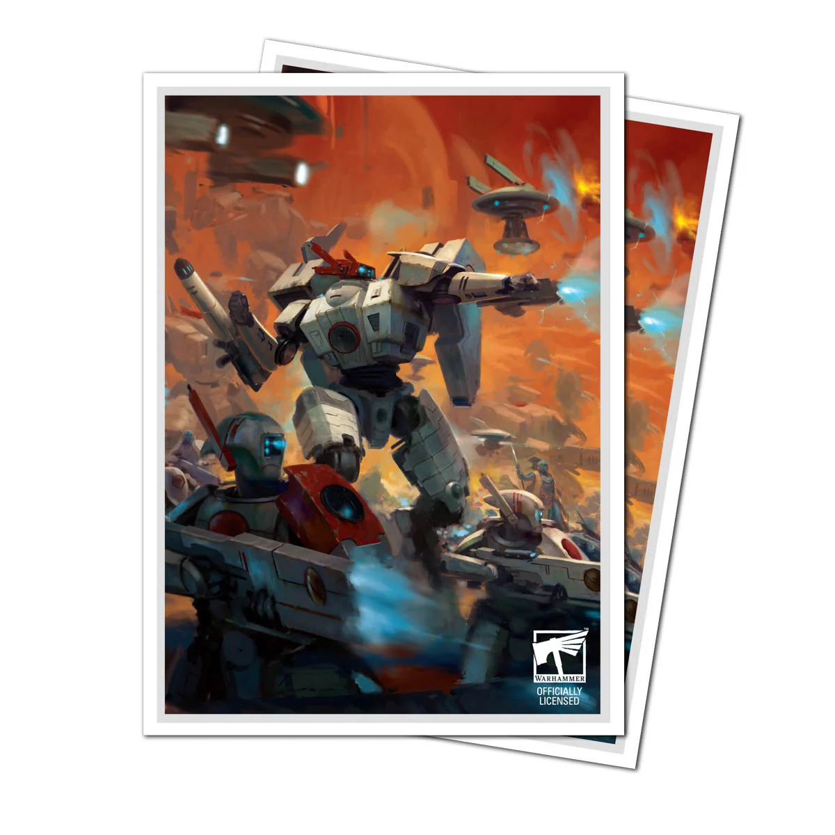 T’au Empire 105ct APEX DECK PROTECTOR® Sleeves for Warhammer 40,000