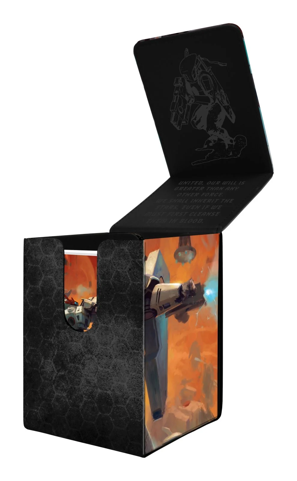 T’au Empire ALCOVE® Flip DECK BOX® for Warhammer 40,000 - Image 2