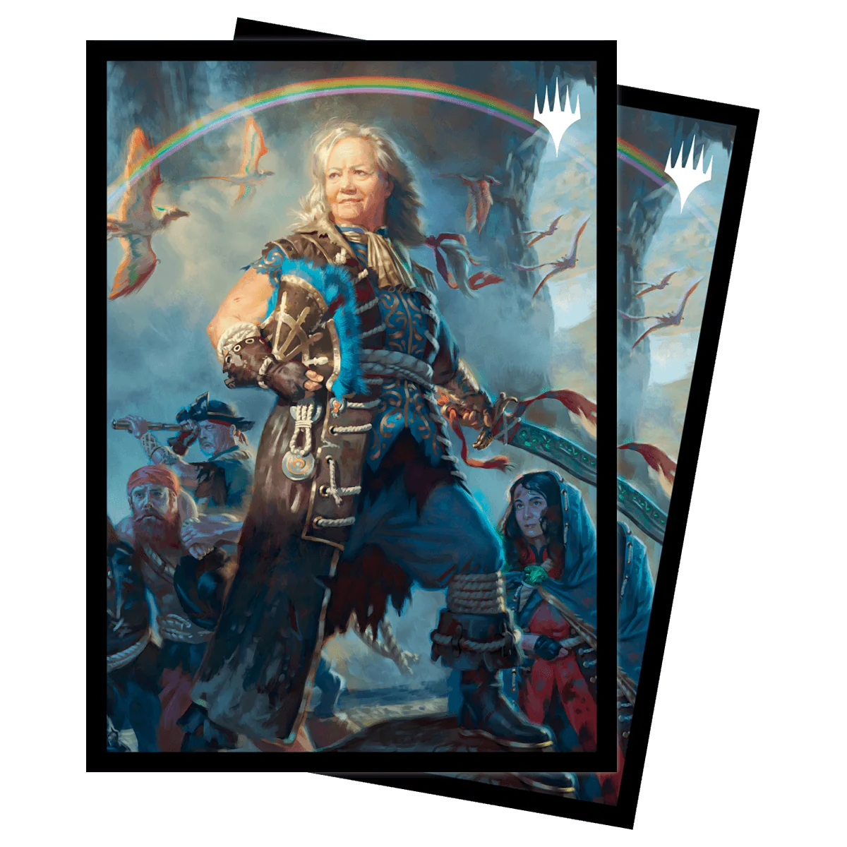 The Lost Caverns of Ixalan Admiral Brass, Unsinkable Standard DECK PROTECTOR® Sleeves (100ct) for Magic: The Gathering
