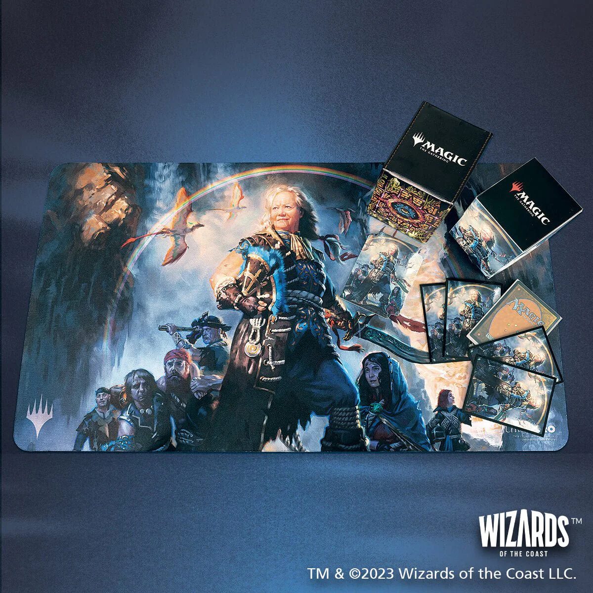 The Lost Caverns of Ixalan Admiral Brass, Unsinkable Standard DECK PROTECTOR® Sleeves (100ct) for Magic: The Gathering - Image 2