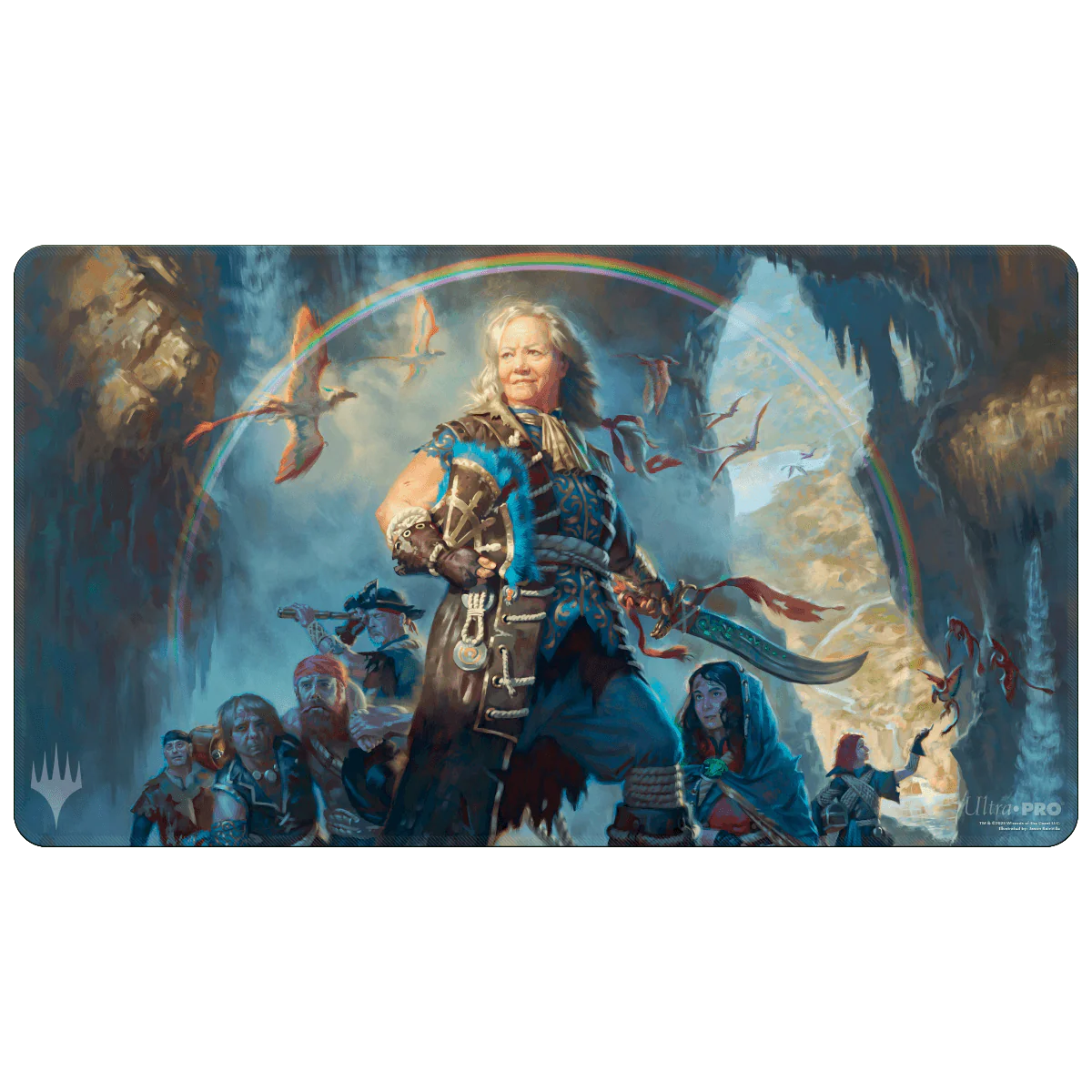 The Lost Caverns of Ixalan Admiral Brass, Unsinkable Standard Gaming Playmat for Magic: The Gathering