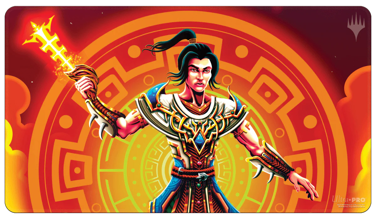 The Lost Caverns of Ixalan Kellan, Daring Traveler Standard Gaming Playmat for Magic: The Gathering
