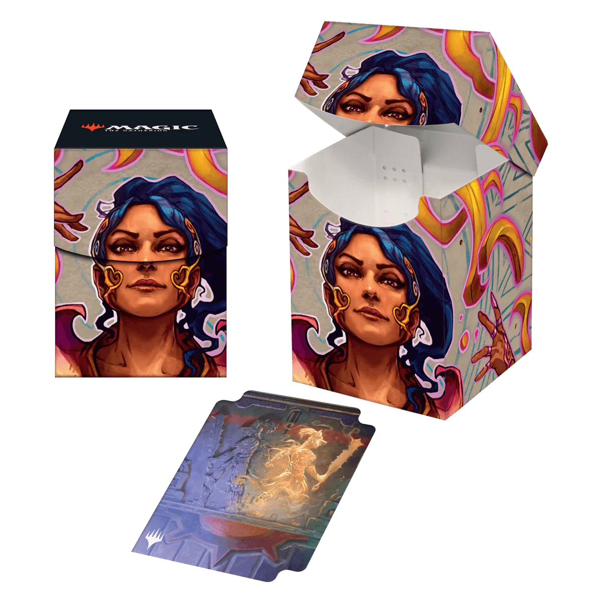 The Lost Caverns of Ixalan Saheeli, the Sun's Brilliance 100+ Deck Box® for Magic: The Gathering