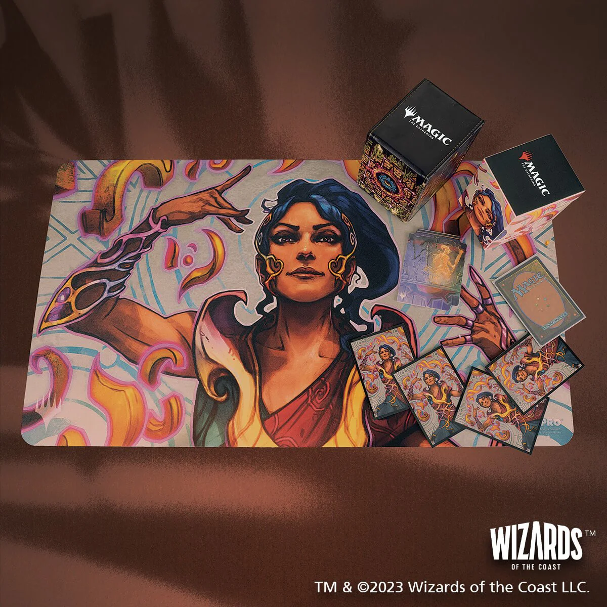 The Lost Caverns of Ixalan Saheeli, the Sun's Brilliance Standard DECK PROTECTOR® Sleeves (100ct) for Magic: The Gathering - Image 3
