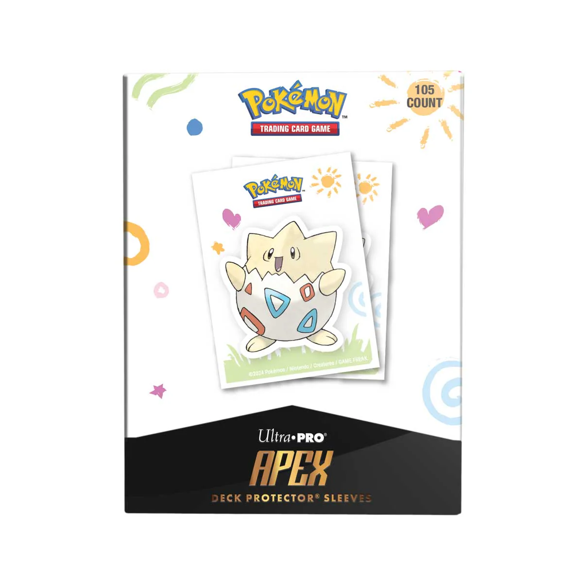 Pokémon Togepi 105ct APEX DECK PROTECTOR® Sleeves - Image 2