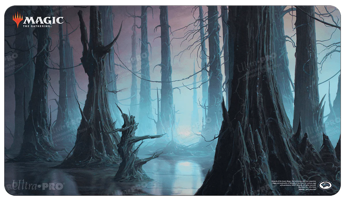 Unstable Swamp Standard Gaming Playmat for Magic: The Gathering