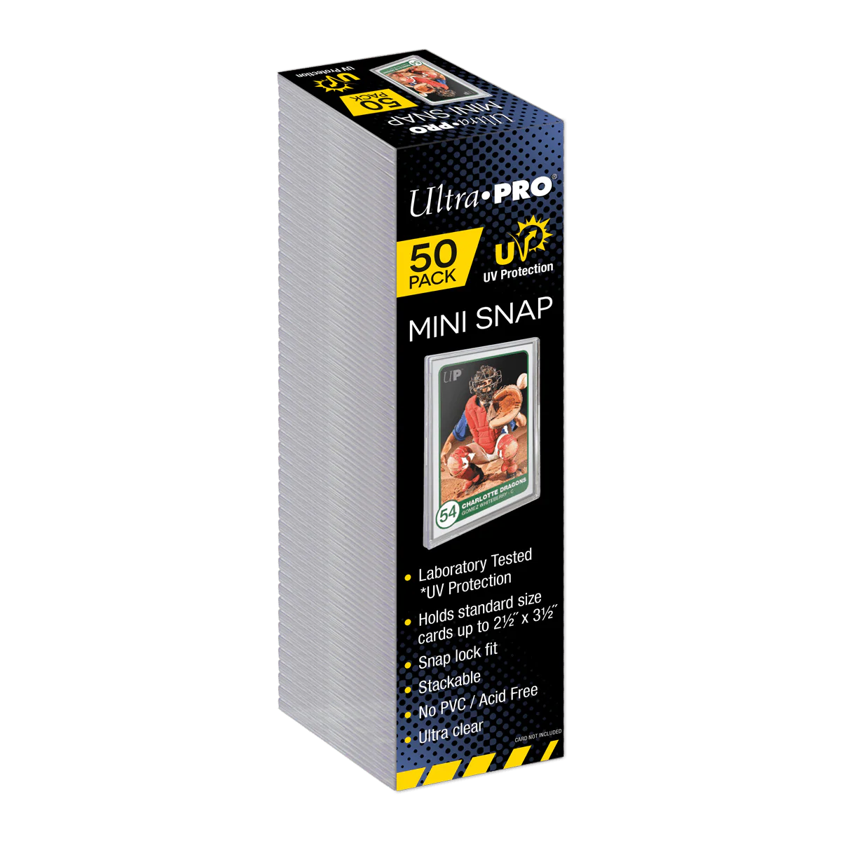UV Mini Snap Card Holders (50ct)