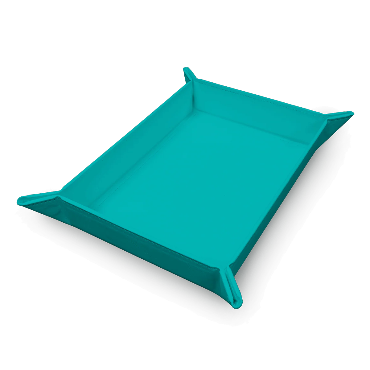 Vivid Magnetic Folding Dice Tray - Teal