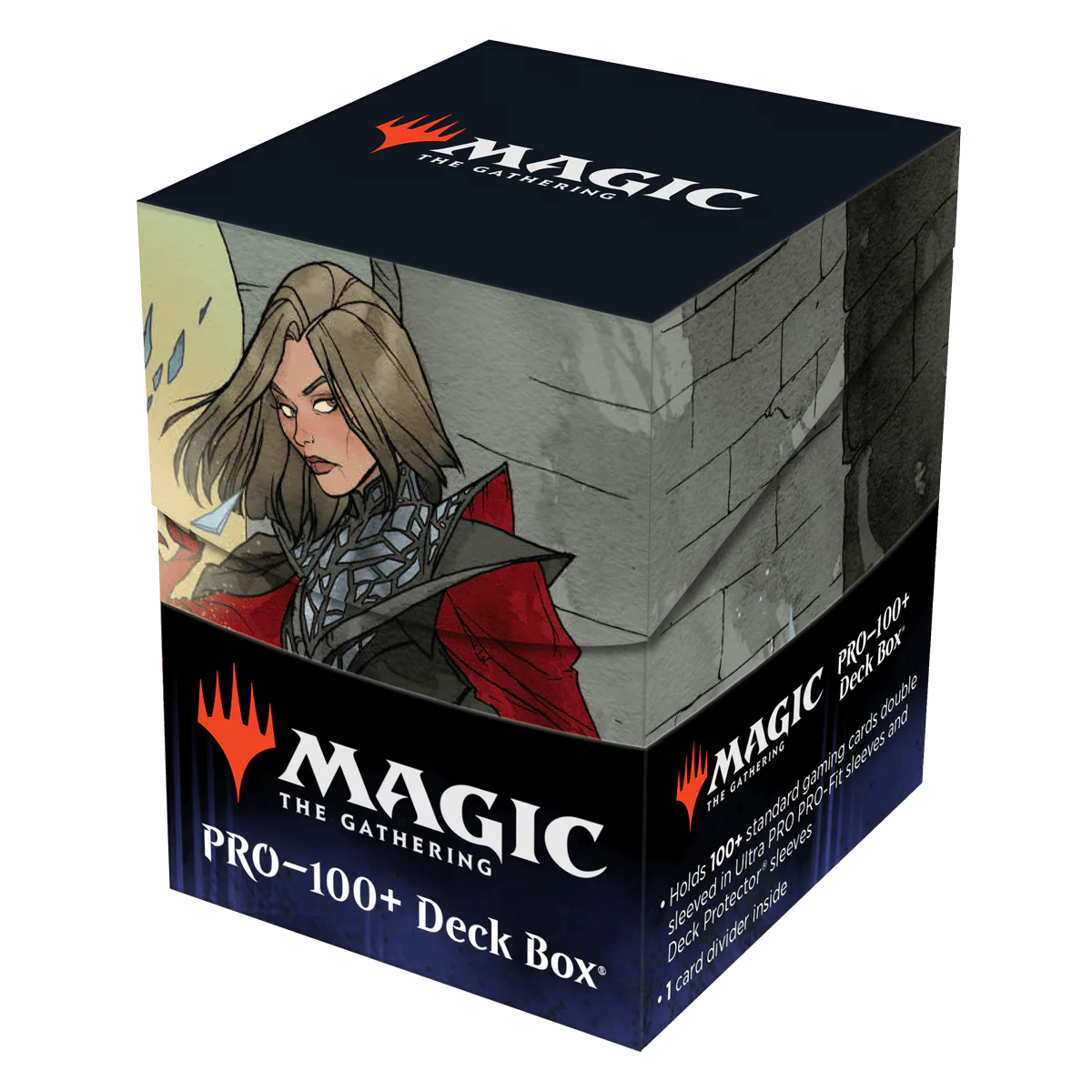 Wilds of Eldraine Rowan, Scion of War (Borderless) 100+ Deck Box for Magic: The Gathering - Image 2