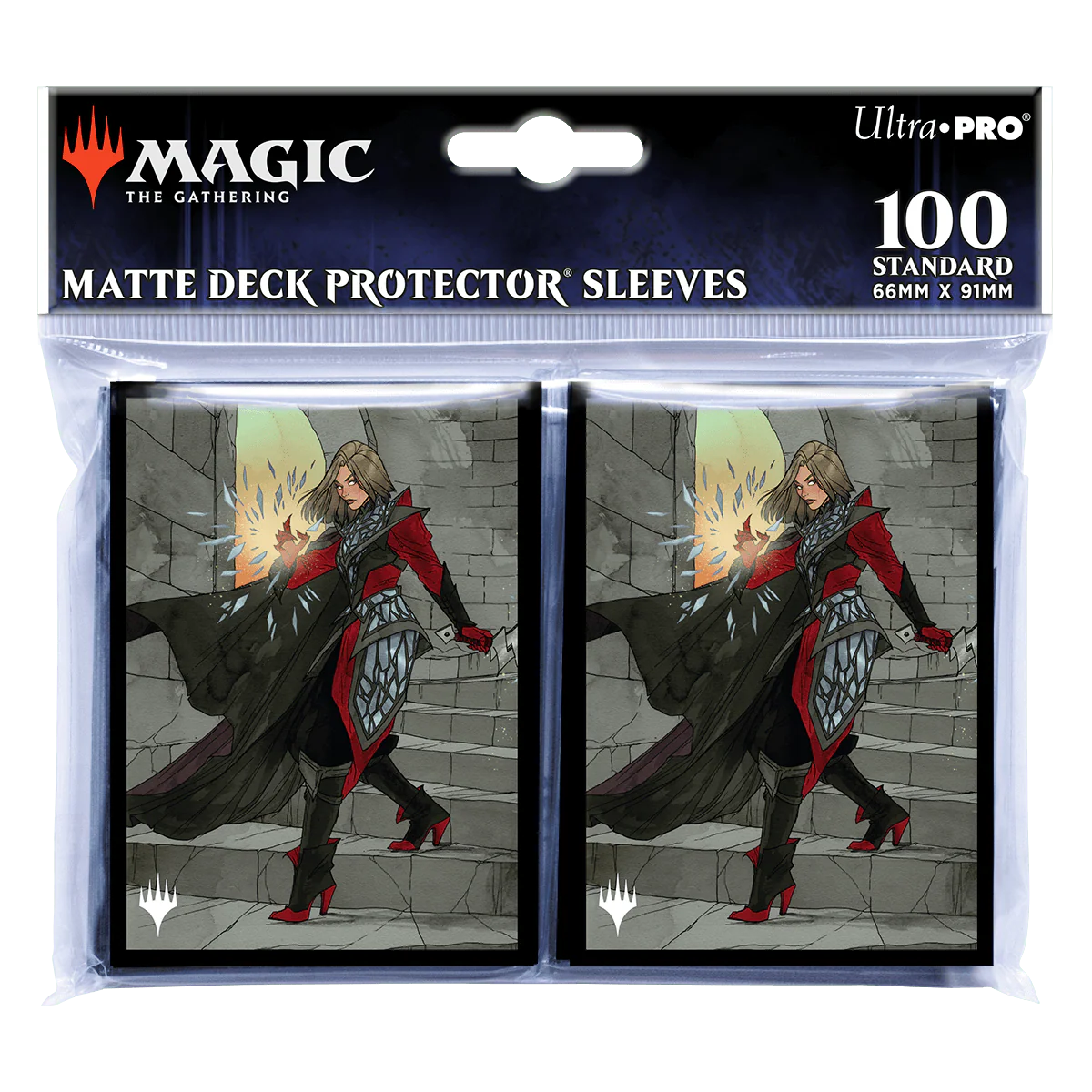 Wilds of Eldraine Rowan, Scion of War (Borderless) Standard DECK PROTECTOR® Sleeves (100ct) for Magic: The Gathering - Image 2