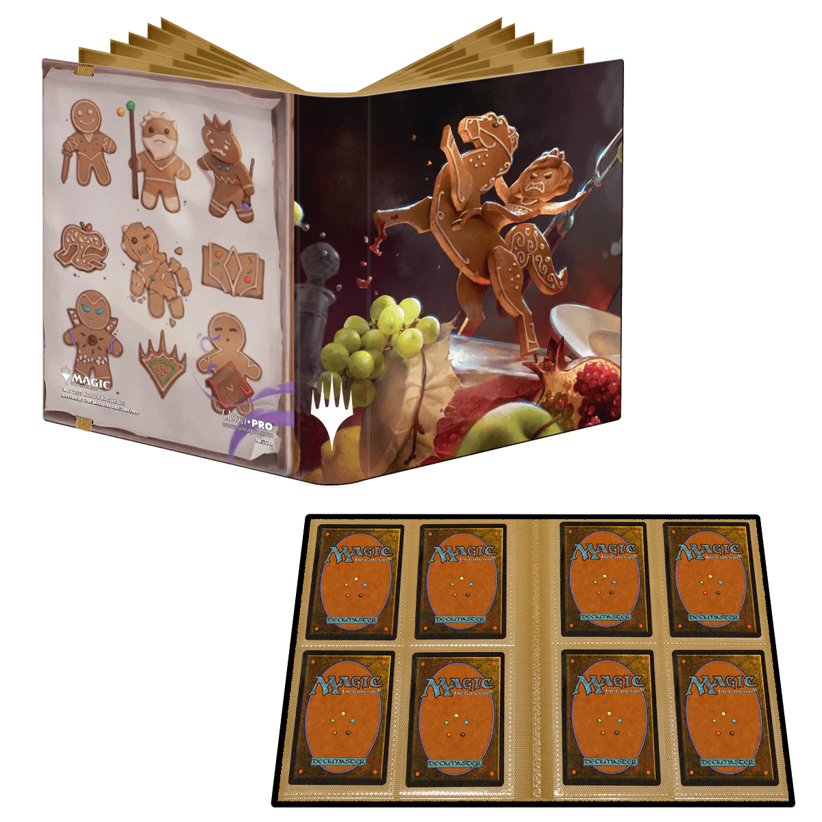 Wilds of Eldraine Syr Ginger, the Meal Ender Cookie Tray 4-Pocket PRO-BINDER® for Magic: The Gathering